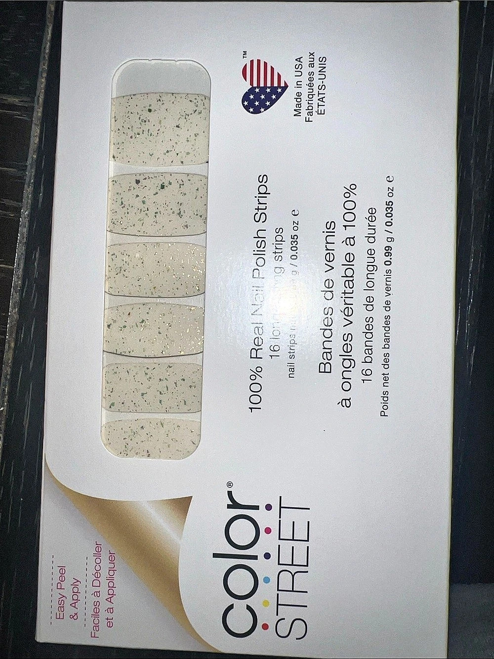 Color Street Piqued My Luminosity Nail Polish Strips NIB